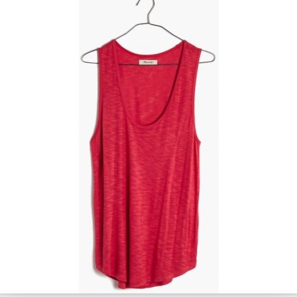 NWT MADEWELL Anthem' Scoop Neck Tank - Picture 1 of 3